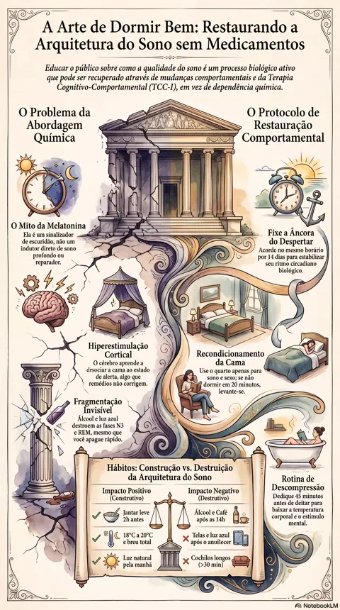 Infográfico — Como melhorar a qualidade do sono sem começar por remédios