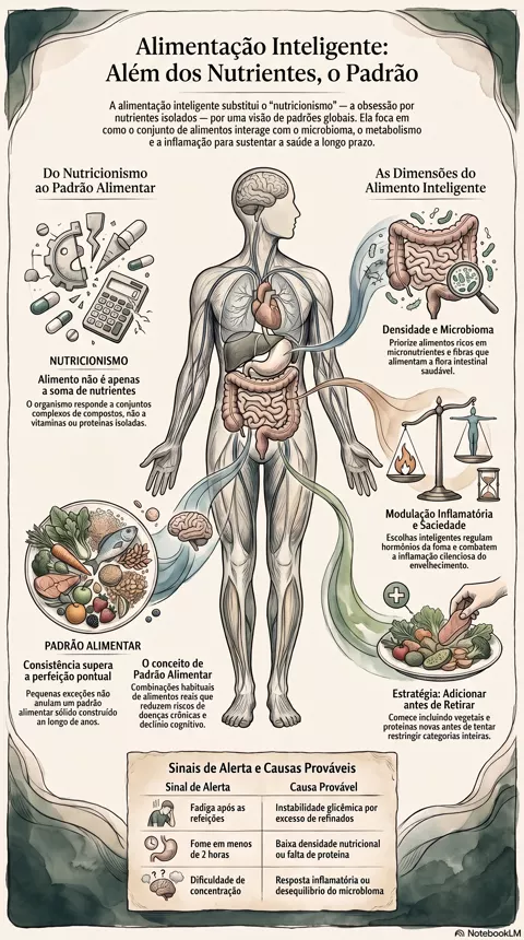Infográfico — O que é alimentação inteligente de verdade